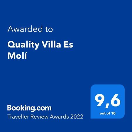 Quality Villa Es Molí Porreras Exterior foto